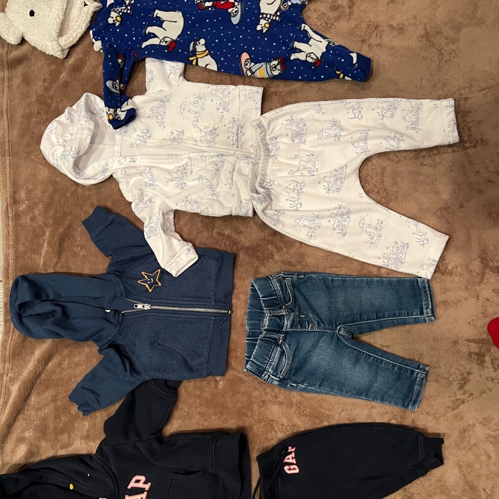 GAP Kids Matching Sets - Blue, White, Black